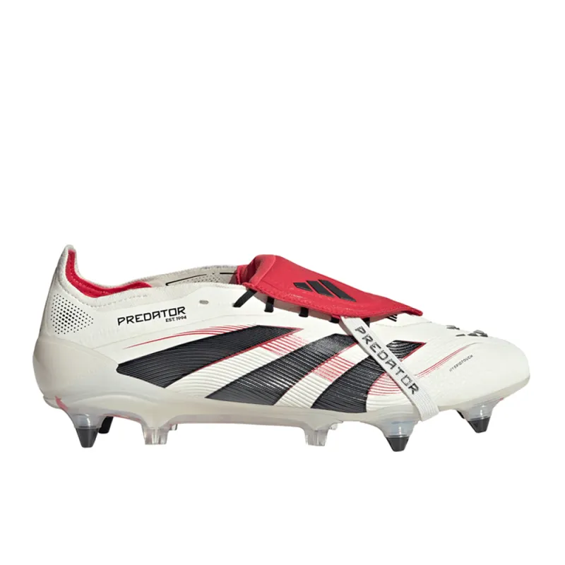 Predator Elite Fold-Over Tongue Soft Ground Soccer Cleats made by Adidas