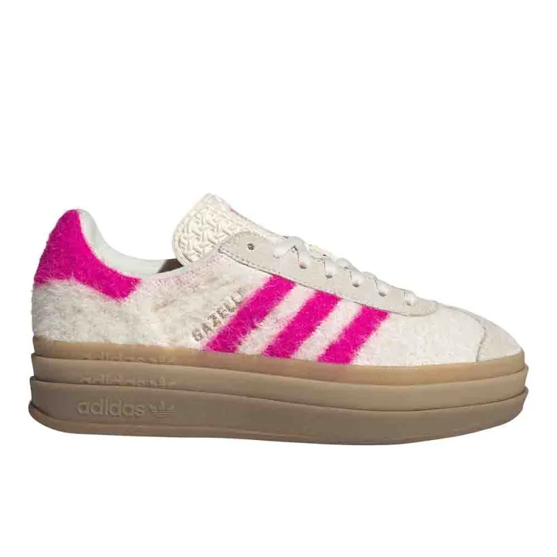 Gazelle Bold Lace Up Sneakers made by Adidas