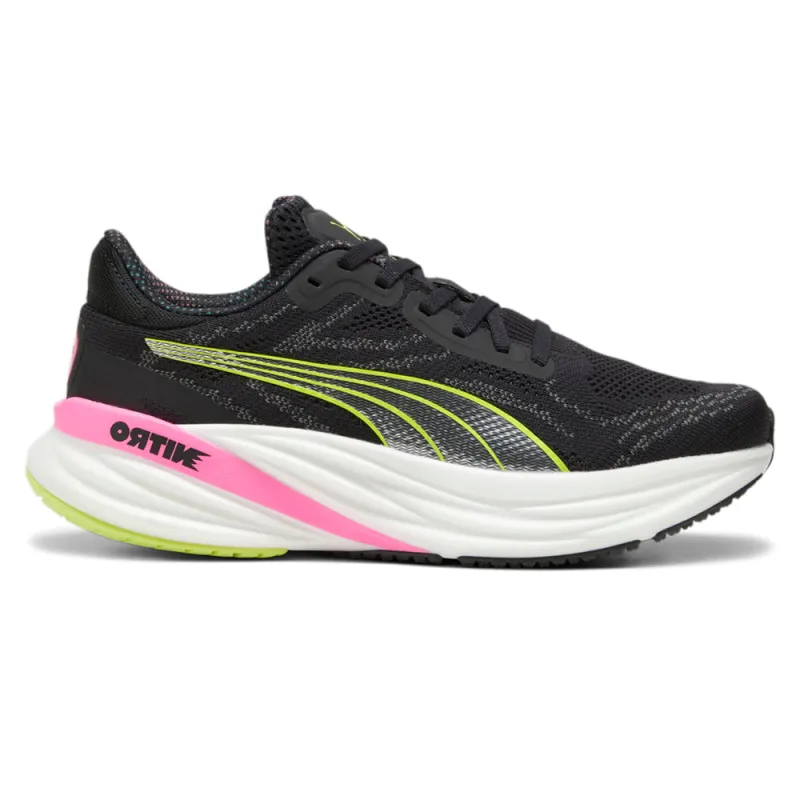 Magnify NITRO 2 Psychedelic Rush Graphic Logo Lace Up Sneakers made by Puma
