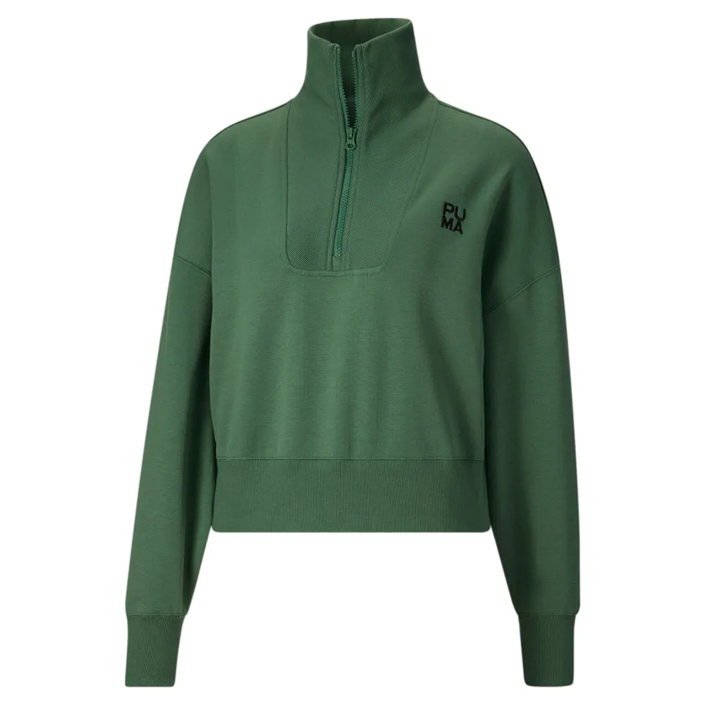 Infuse Oversized Half Zip Sweatshirt sold by Shoebacca