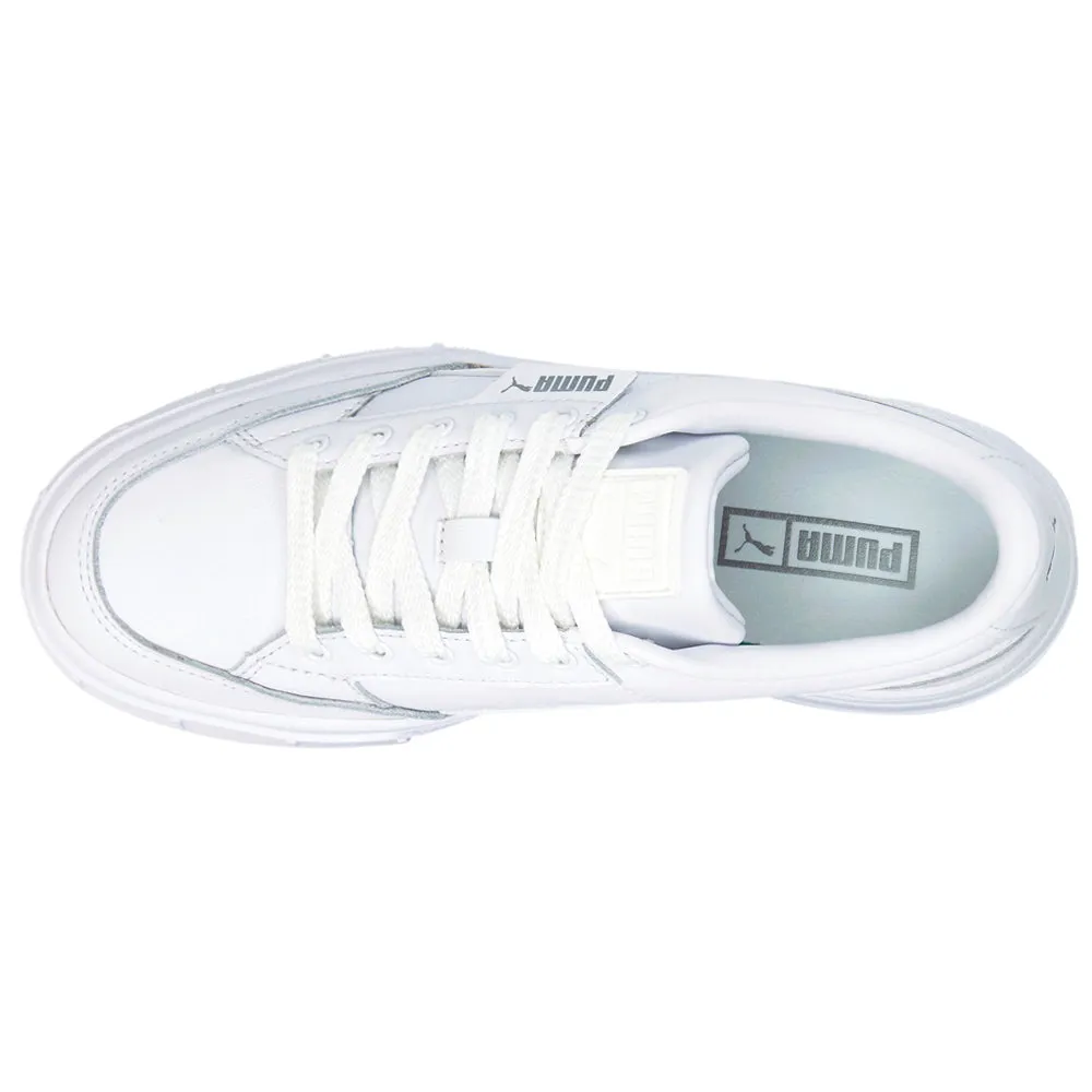 Mayze Stack Leather Platform Lace Up Sneakers sold by Shoebacca product image thumbnail 4