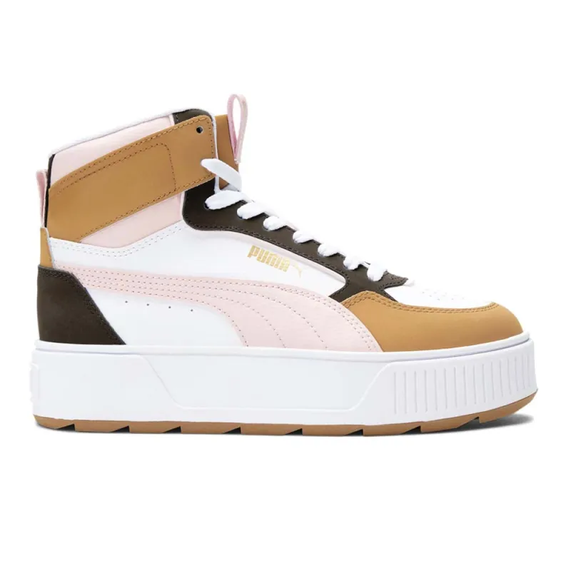 Karmen Rebelle Mid Coco Lace Up Sneakers made by Puma