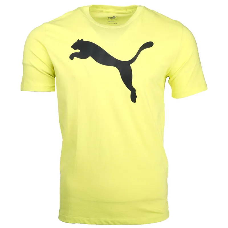 Essentials Big Cat Logo Crew Neck Short Sleeve T-Shirt made by Puma