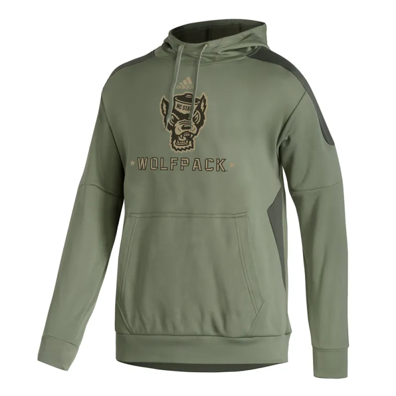 NC State STS Pullover Hoodie made by Adidas