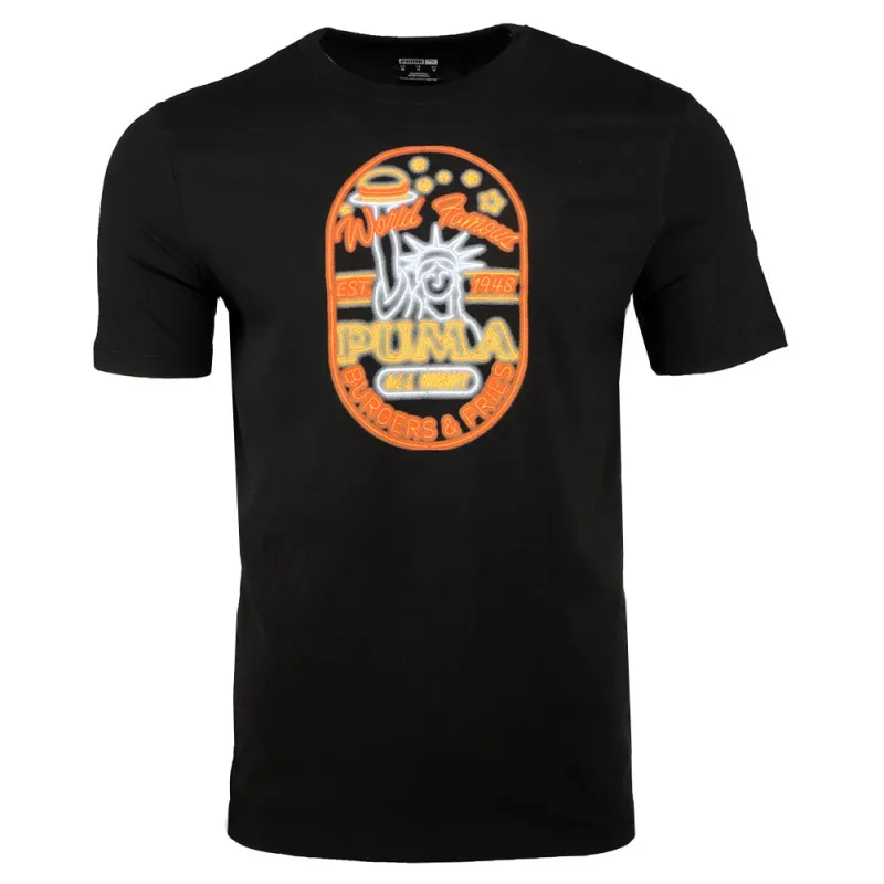 NYC World Famous Crew Neck Short Sleeve T-Shirt made by Puma