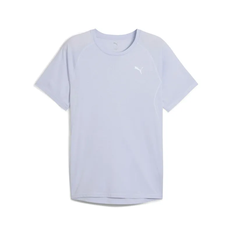 Run Velocity Crew Neck Short Sleeve Athletic T-Shirt (Tri-Blend) made by Puma