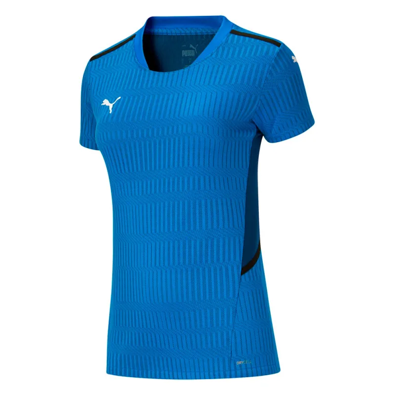 Teamcup Striped Crew Neck Short Sleeve Soccer Jersey made by Puma