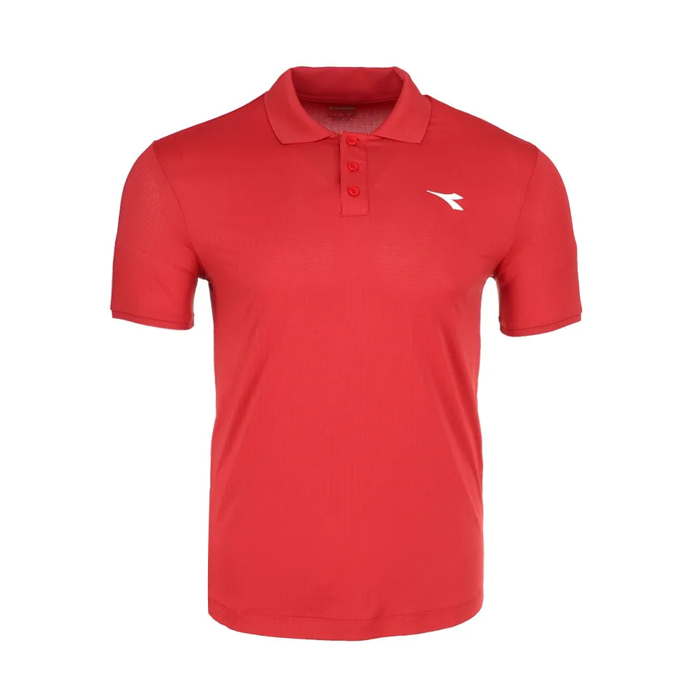 Icon Tennis Short Sleeve Polo Shirt sold by Shoebacca