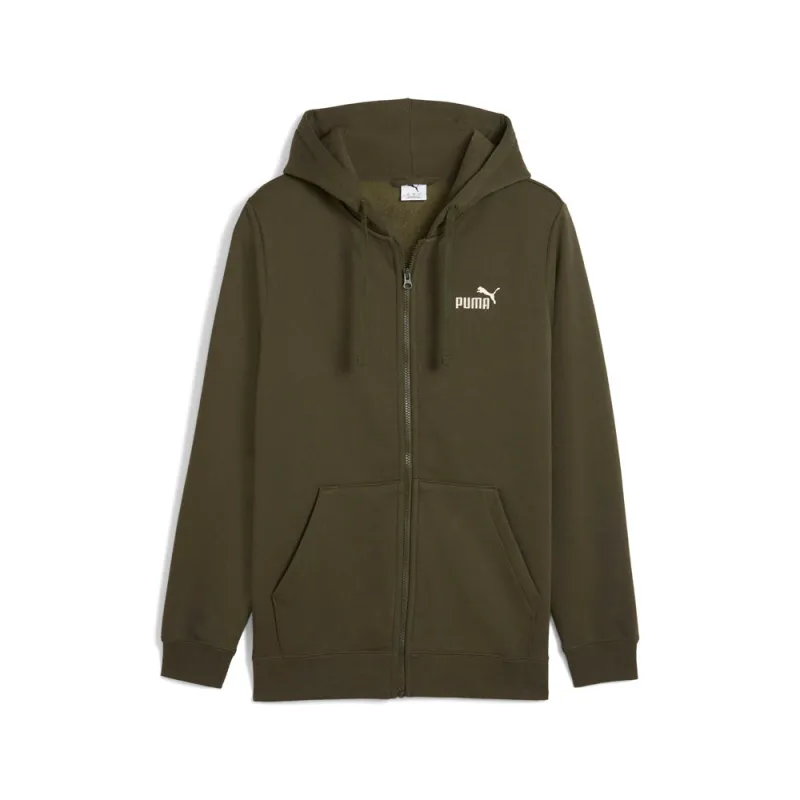 Essentials Logo Full Zip Hoodie made by Puma