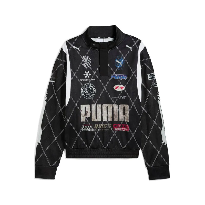 ASAP ROCKY X PUMA Distressed Crew Neck Sweatshirt made by Puma