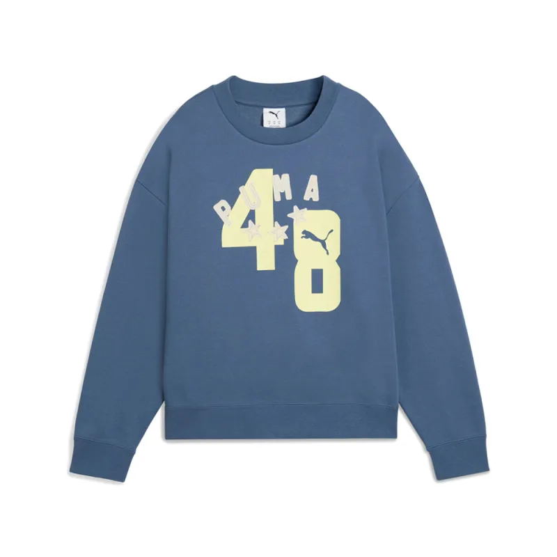 Essentials Double Crew Neck Sweatshirt made by Puma