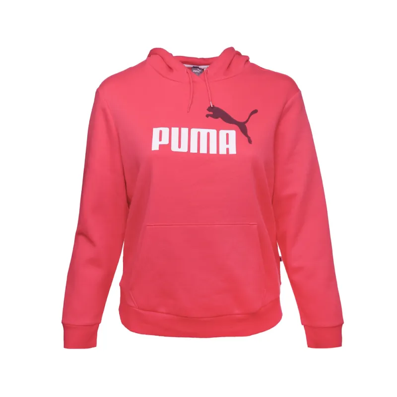 Essentials Logo Pullover Hoodie (Plus Size) made by Puma