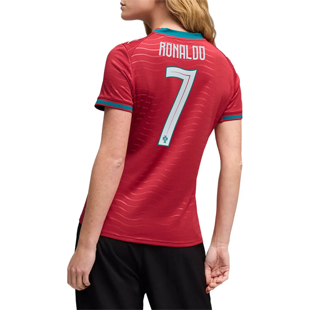 Ronaldo Crew Neck Short Sleeve Home Soccer Jersey Replica sold by Shoebacca product image thumbnail 4