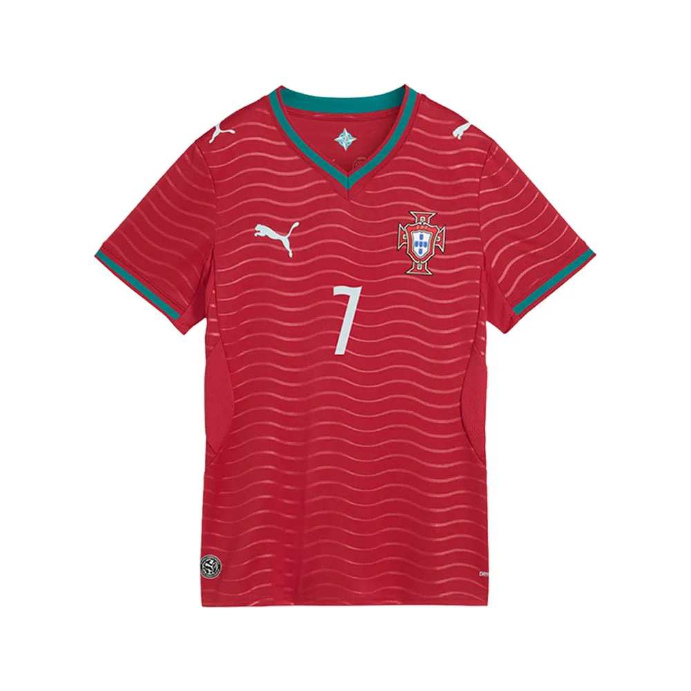 Ronaldo Crew Neck Short Sleeve Home Soccer Jersey Replica sold by Shoebacca