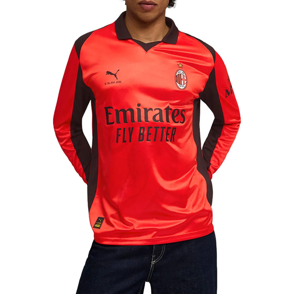 AC MILAN X SLAM JAM Long Sleeve Jersey sold by Shoebacca product image thumbnail 3
