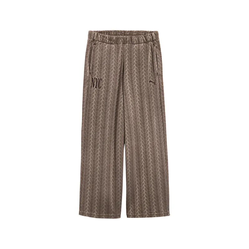NYC T7 Jacquard Mid Rise Track Pants made by Puma