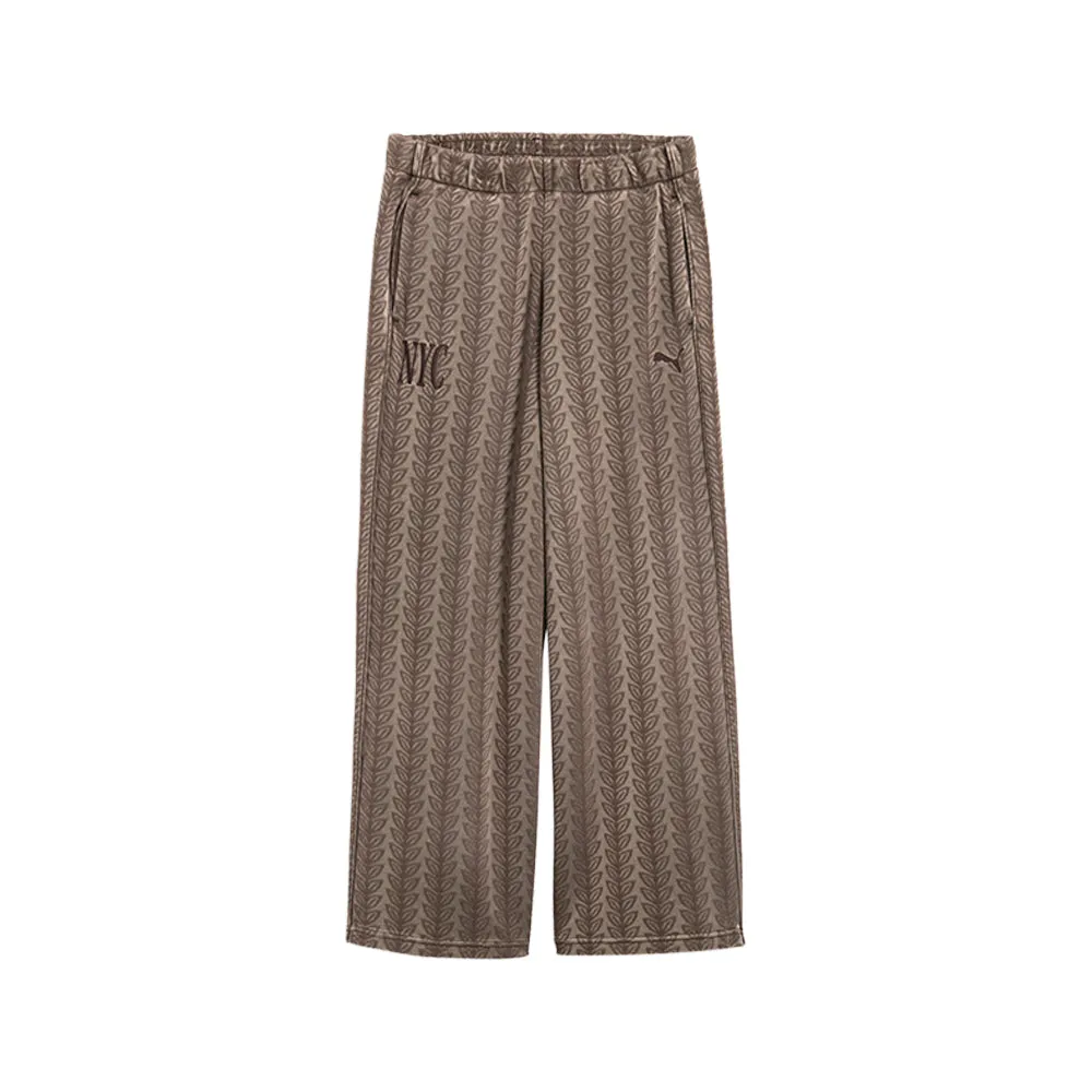 NYC T7 Jacquard Mid Rise Track Pants sold by Shoebacca