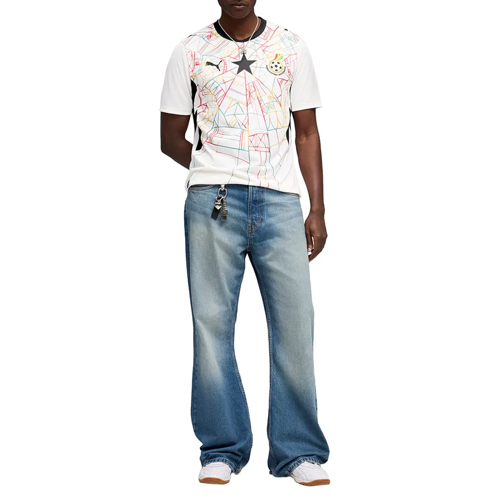 Ghana Home Crew Neck Short Sleeve Replica Jersey sold by Shoebacca product image thumbnail 3