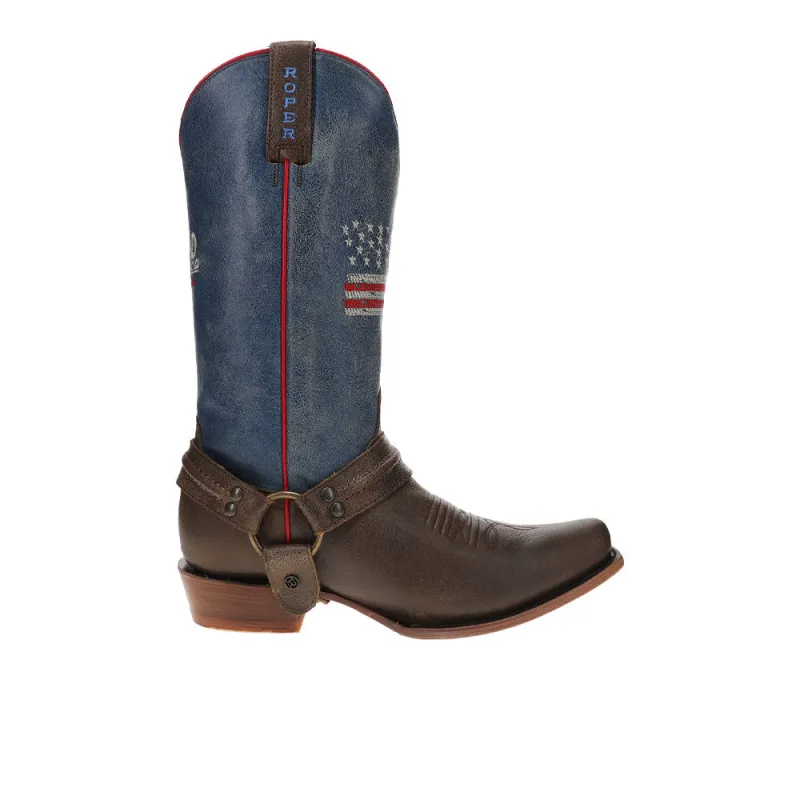 250 USA Narrow Square Toe Cowboy Boots made by Roper