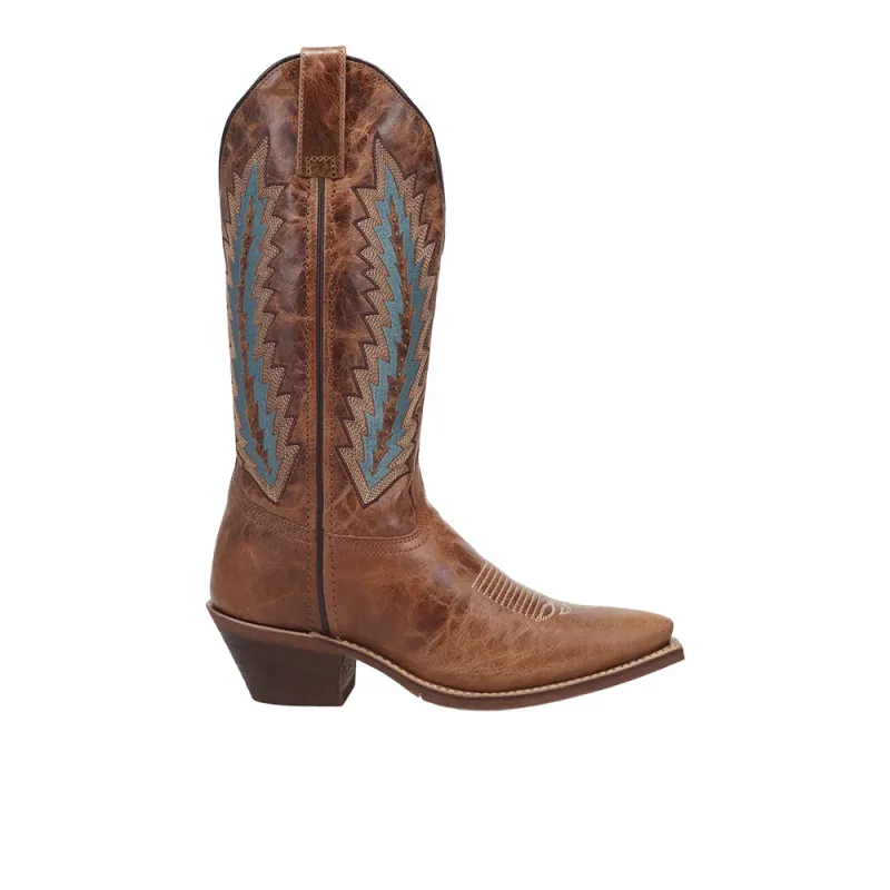 Sundra Snip Toe Pull On Cowboy Boots made by Laredo