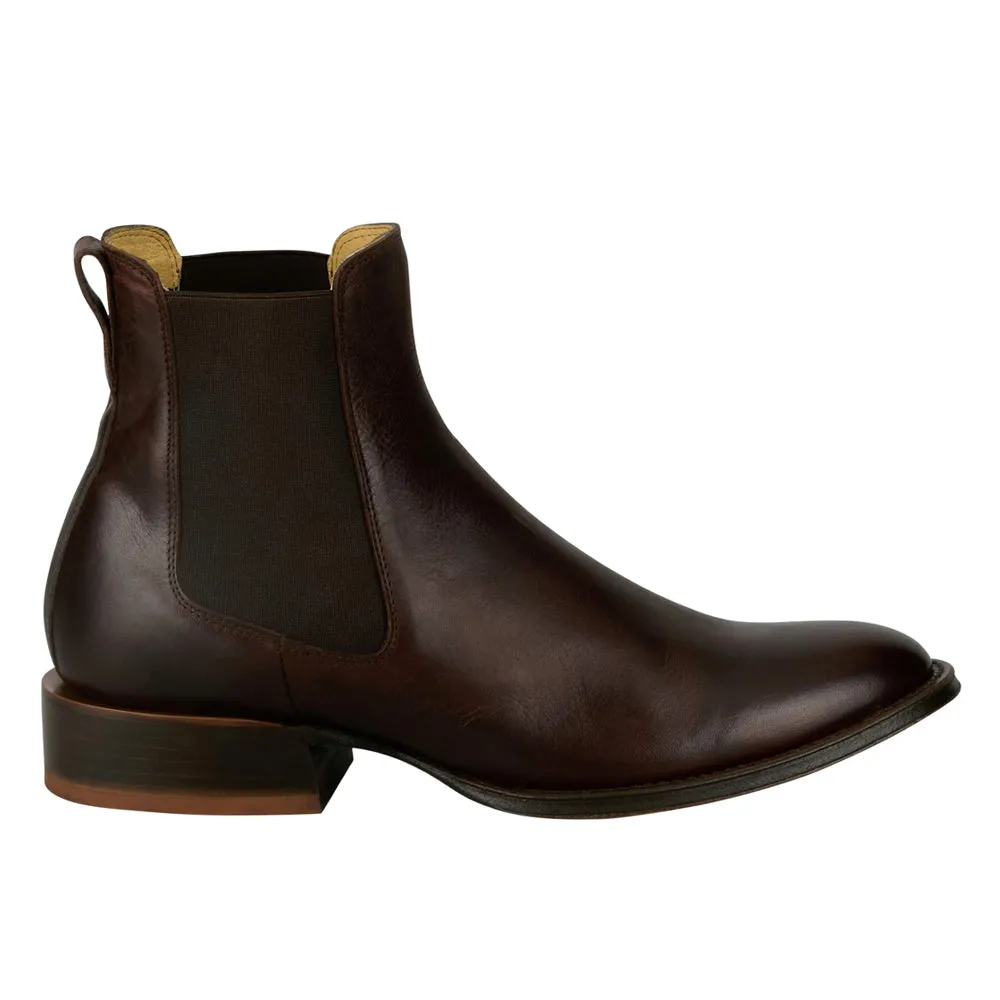 Houston 6 Inch Round Toe Western Chelsea Boots sold by Shoebacca