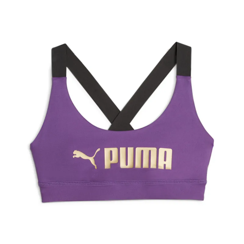 Fit Mid Impact Sports Bra made by Puma