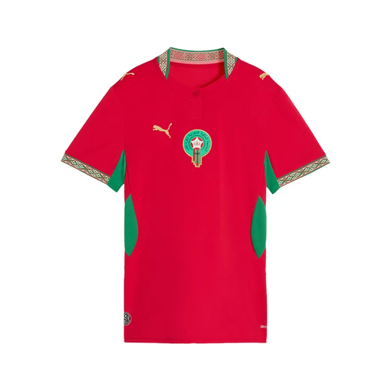 Morocco 2026 Home Crew Neck Short Sleeve Soccer Jersey made by Puma