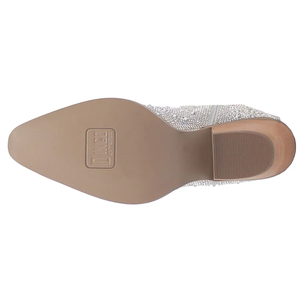 Silver Dollar Rhinestone Round Toe Pull On Boots sold by Shoebacca product image thumbnail 5