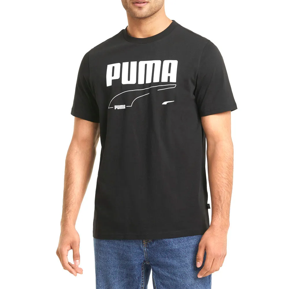 Rebel Logo Crew Neck Short Sleeve T-Shirt (BT) sold by Shoebacca