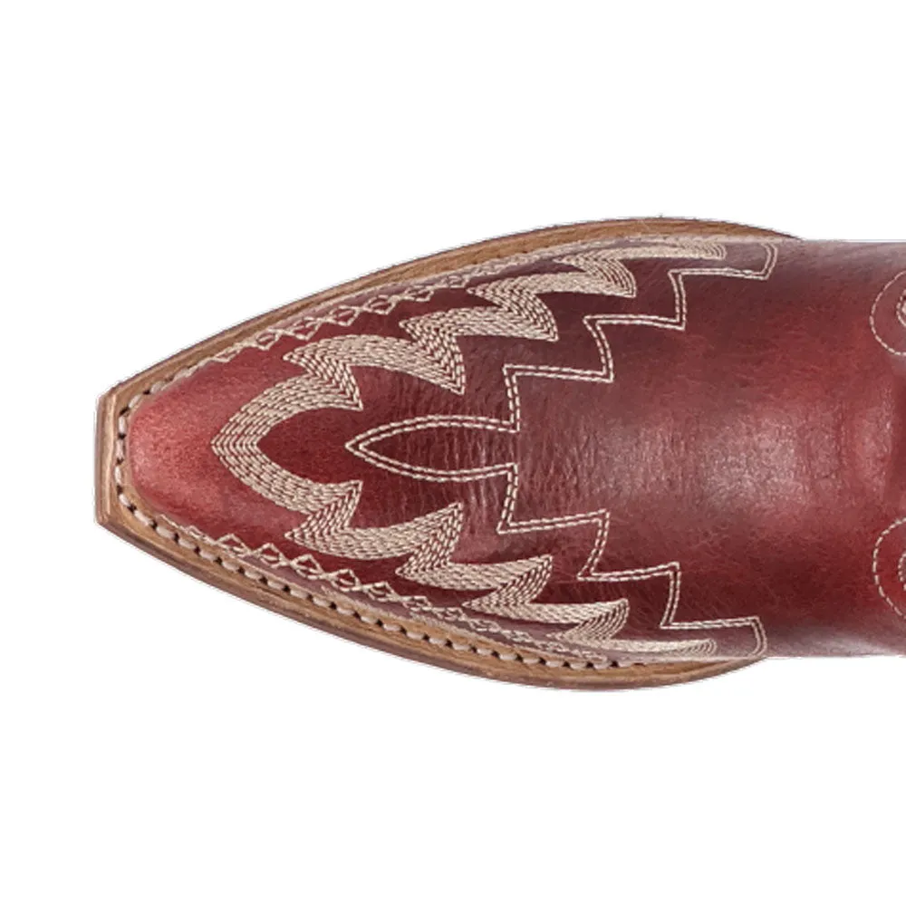 Roxelle Calf Wide Snip Toe Pull On Cowboy Boots sold by Shoebacca product image thumbnail 4