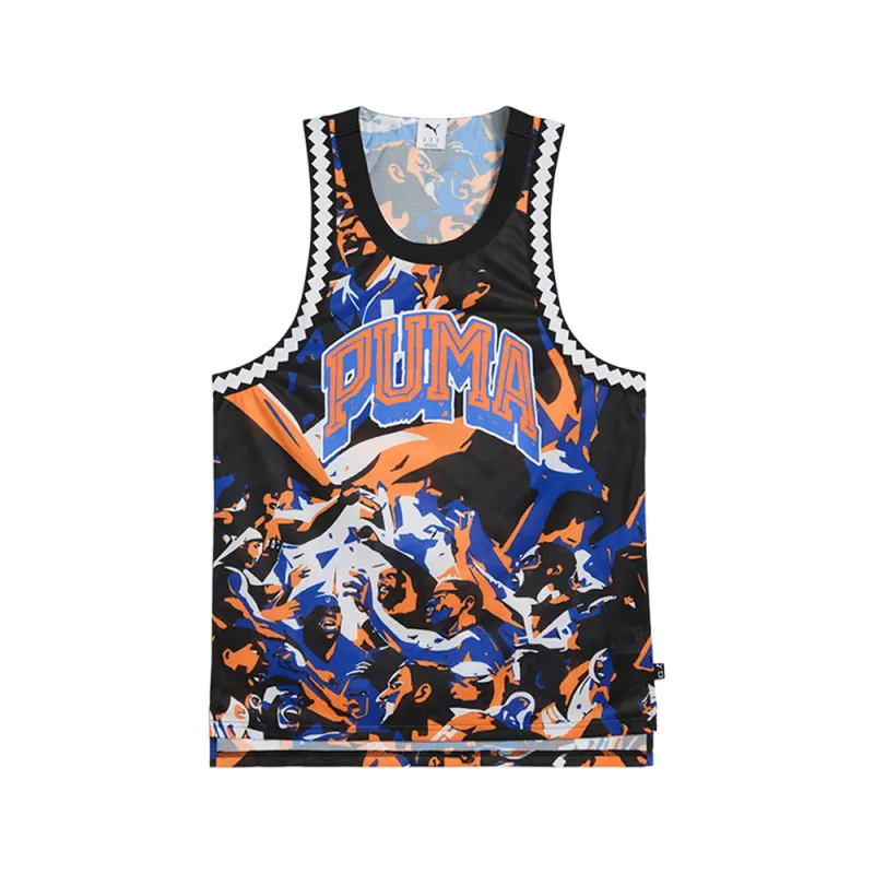 Rival RArtifical Grounde Graphic Crew Neck Tank Top made by Puma