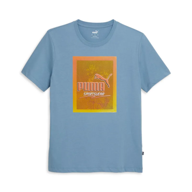 Summer Nights Crew Neck Short Sleeve T-Shirt made by Puma