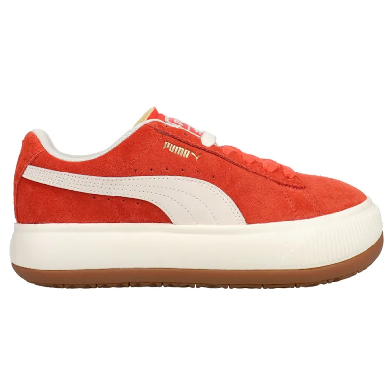 Suede Mayu Up Perforated Platform Sneakers made by Puma