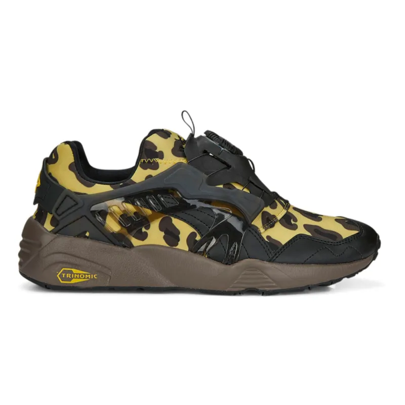 Disc Blaze Leopard-Cheetah Slip On Sneakers made by Puma