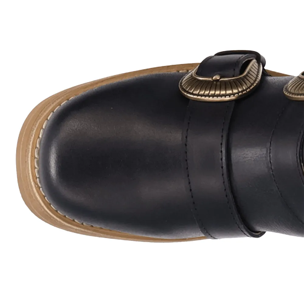 Topanga Leather Round Toe Zippered Booties sold by Shoebacca product image thumbnail 4
