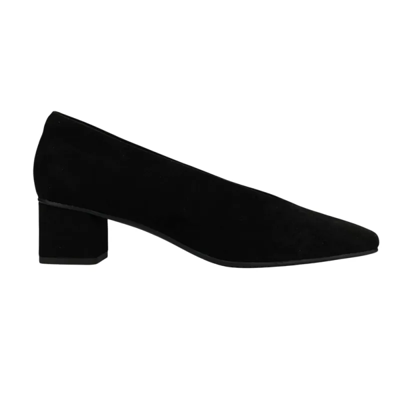 Solara Square Toe Block Heel Pumps made by VANELi