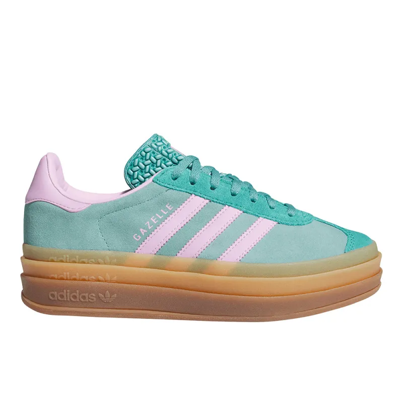Gazelle Bold Lace Up Sneakers made by Adidas