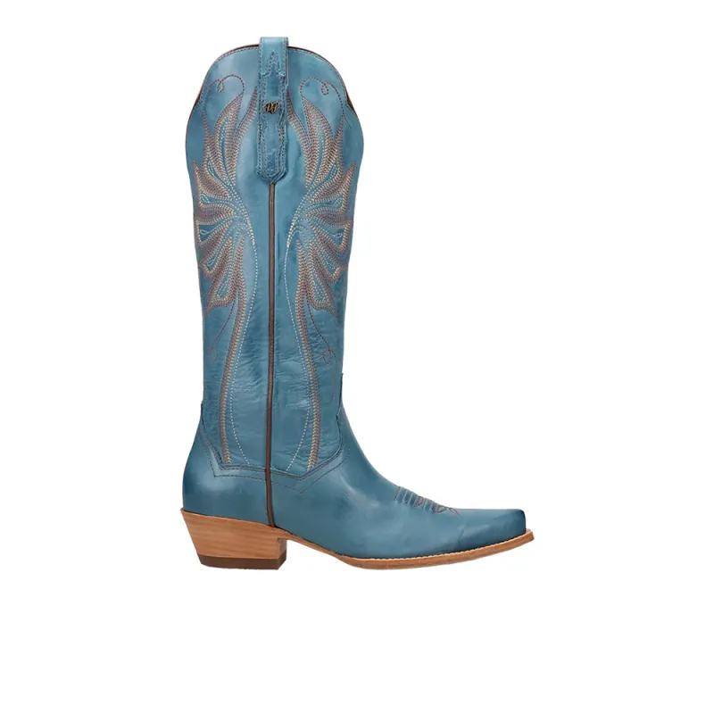 Grace Leather Snip Toe Pull On Cowboy Boots made by Shoebacca