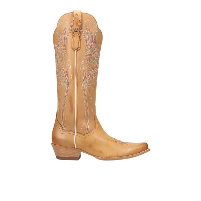 Grace Leather Snip Toe Pull On Cowboy Boots made by Shoebacca