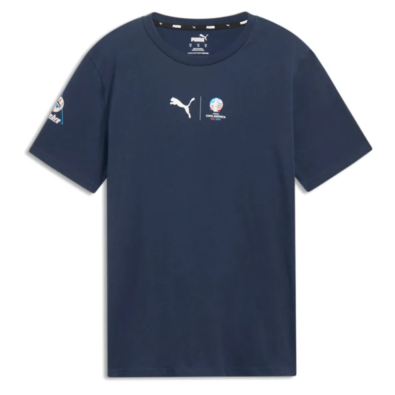 Conmebol Copa USA Graphic Crew Neck Short Sleeve T-Shirt made by Puma