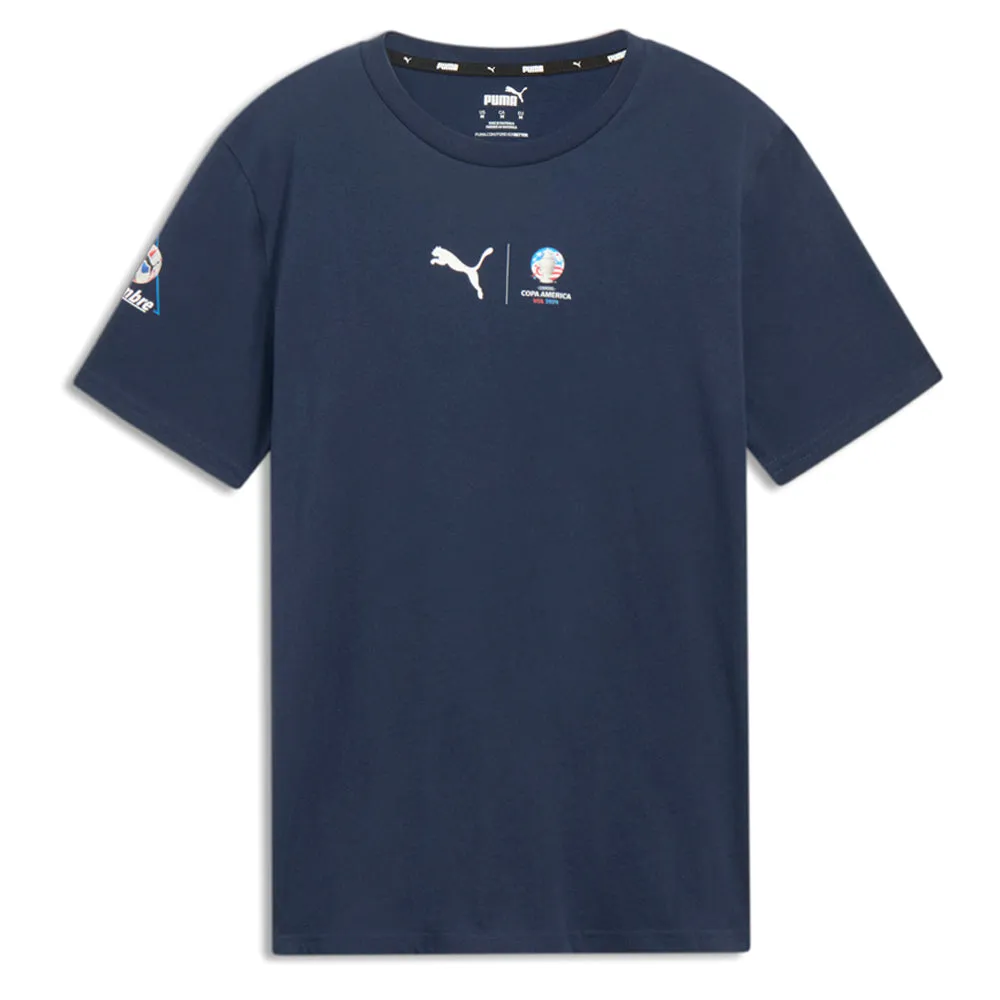 Conmebol Copa USA Graphic Crew Neck Short Sleeve T-Shirt sold by Shoebacca