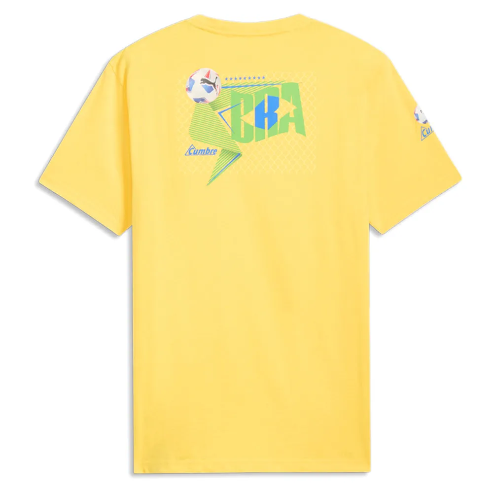 Conmebol Ca Brazil Crew Neck Short Sleeve T-Shirt sold by Shoebacca product image thumbnail 2