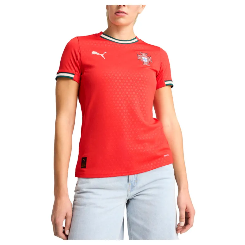 Portugal Home Crew Neck Short Sleeve Soccer Jersey made by Puma