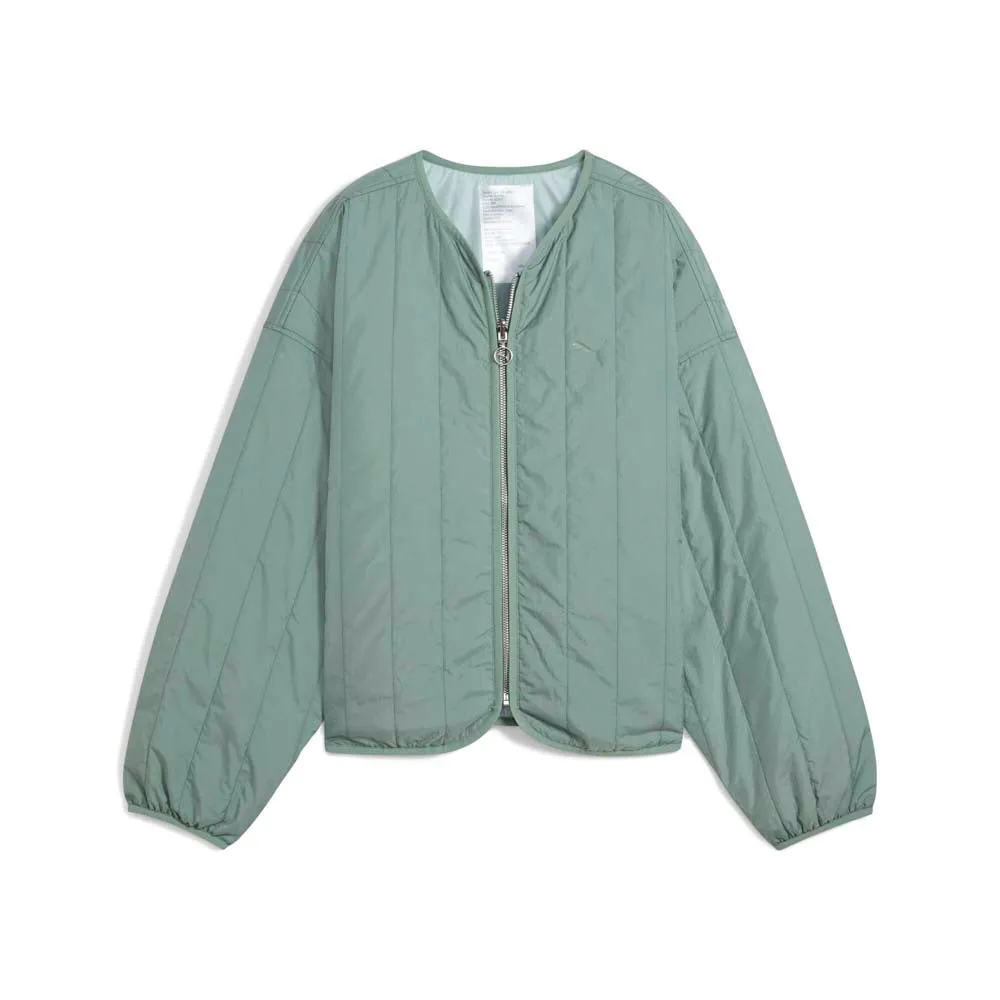 Wardrobe Essentials Relaxed Reversible Liner Full Zip Jacket sold by Shoebacca