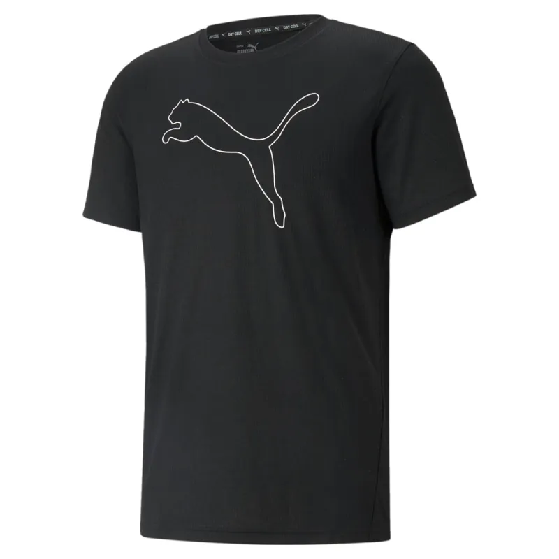 Performance Cat Graphic Crew Neck Short Sleeve T-Shirt made by Puma