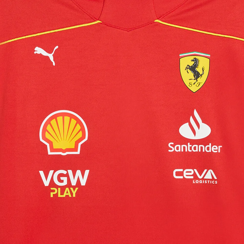 Scuderia Ferrari Team Hockey Crew Neck Long Sleeve Replica Jersey sold by Shoebacca product image thumbnail 5