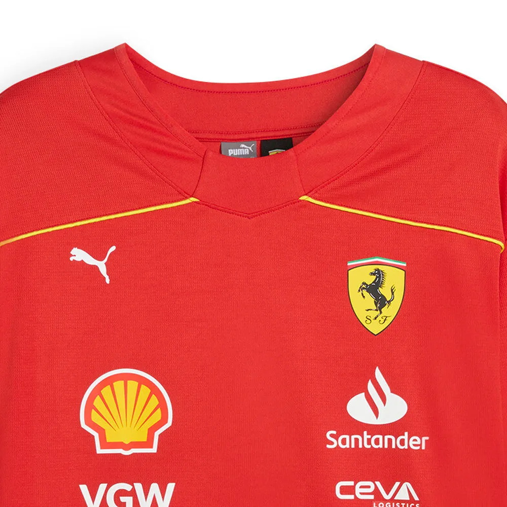 Scuderia Ferrari Team Hockey Crew Neck Long Sleeve Replica Jersey sold by Shoebacca product image thumbnail 3