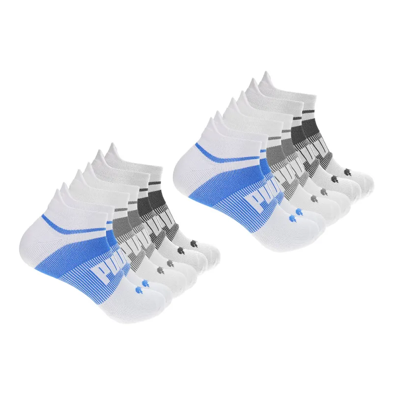 6 Pack Extended Terry Low Cut Socks made by Puma