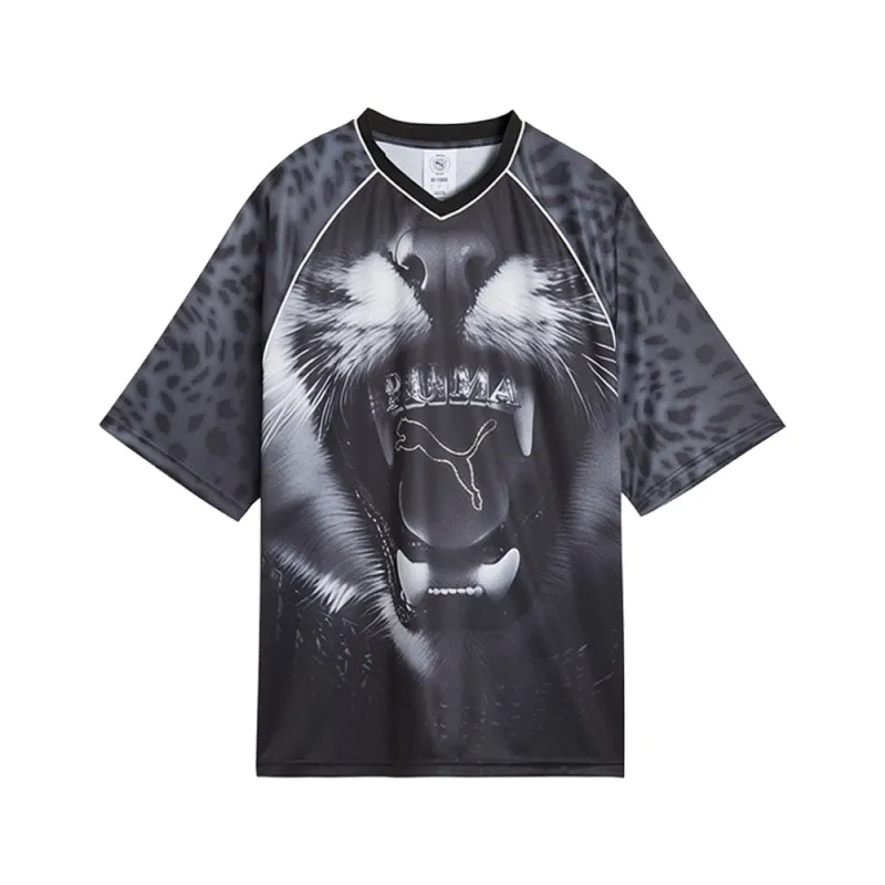 Street Glam Bedazzled Graphic V-Neck Replica Jersey made by Puma
