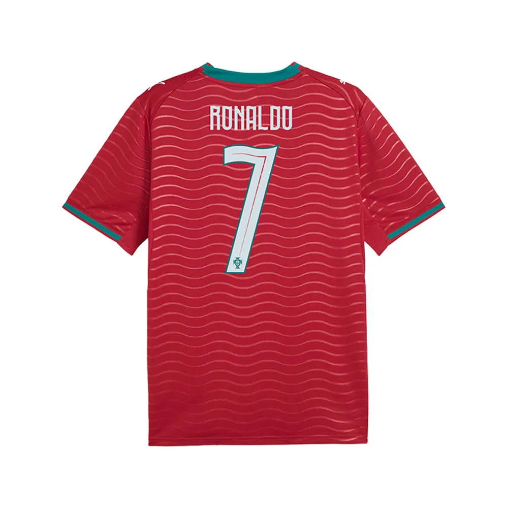 Portugal 2026 Home Player V-Neck Short Sleeve Replica Jersey sold by Shoebacca product image thumbnail 2